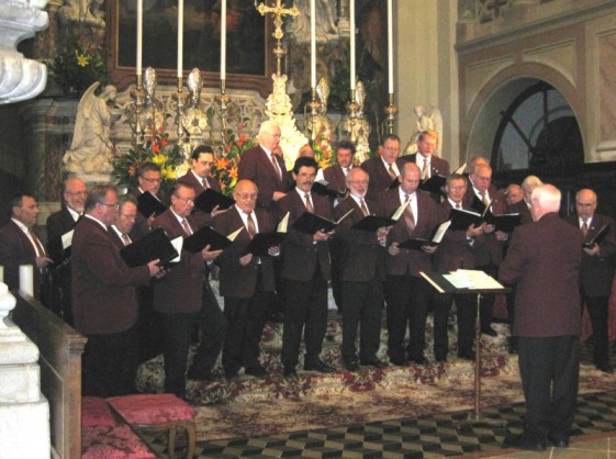 Kirchenkonzert in Tarcento am 26.06.2010